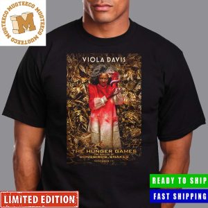 Viola Davis Stars As Volumnia Gaul In The Hunger Games The Ballad Of Songbirds And Snakes Poster Unisex T-Shirt