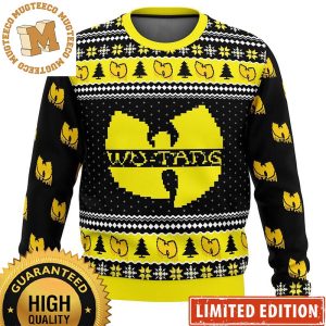 Wu-Tang Clan Big Logo Knitted Ugly Christmas Sweater