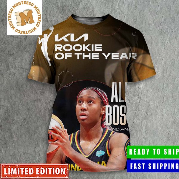 Aliyah Boston From Indiana Fever Wins The 2023 WNBA Rookie Of The Year All Over Print Shirt