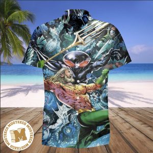Aquaman Vs Villians Hawaiian Shirt