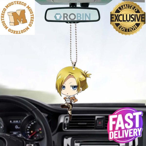 Attack on Titan Annie Leonhart Christmas Car Decorations Ornament