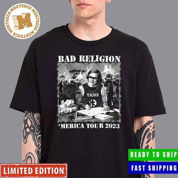 Bad Religion America Tour 2023 Essentials Unisex T-Shirt