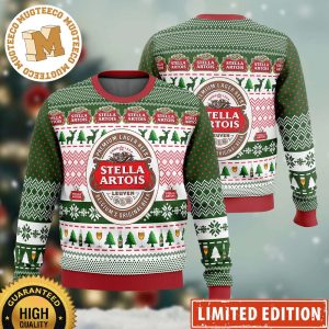 Belgium’s Original Beer Stella Artois Ugly Christmas Sweater