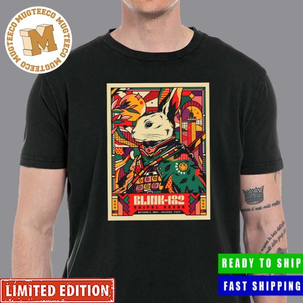 Blink 182 Bologna Event Italy October 6 2023 Unipol Arena Poster Essentials Classic T-Shirt