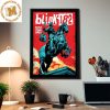 Blink 182 World Tour Barcelona Event October 4 2023 At Palau Sant Jordi Spain Home Decor Poster Canvas