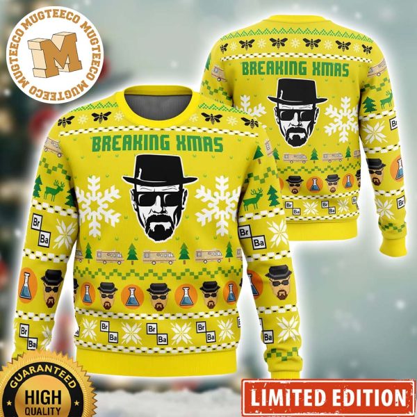 Breaking Xmas Breaking Bad Ugly Christmas Sweater