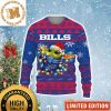 Bills Mafia Buffalo Bills American Football Gloves NFL Knitting Ugly Christmas Sweater