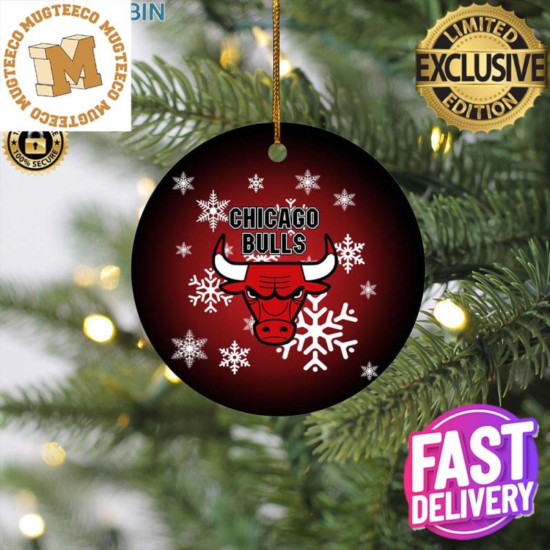 chicago bulls christmas ornament