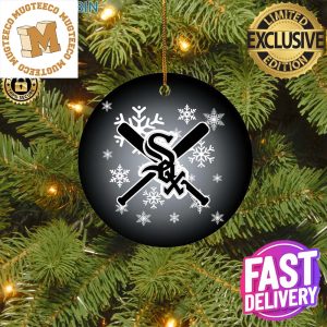 Chicago White Sox MLB Xmas Gifts Merry Christmas Decorations Ornament