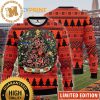 Cincinnati Bengals Christmas Light Up NFL Big Logo Knitting Christmas Ugly Sweater