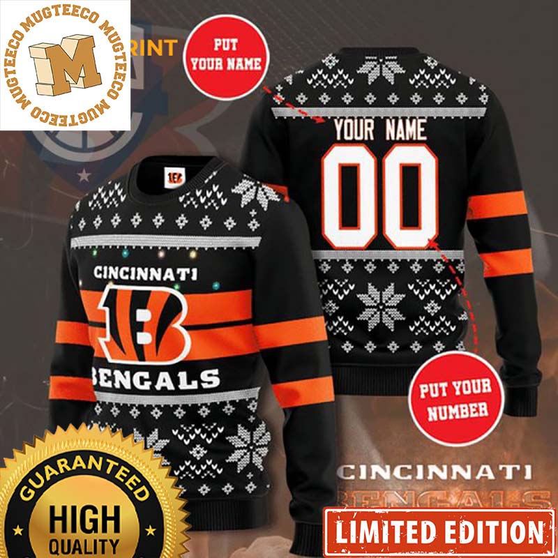 Cincinnati Cyclones Hockey Custom Ugly Christmas Sweater - BiShop