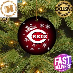 Cincinnati Reds MLB Xmas Gifts For Fan Christmas Tree Decorations Ornament