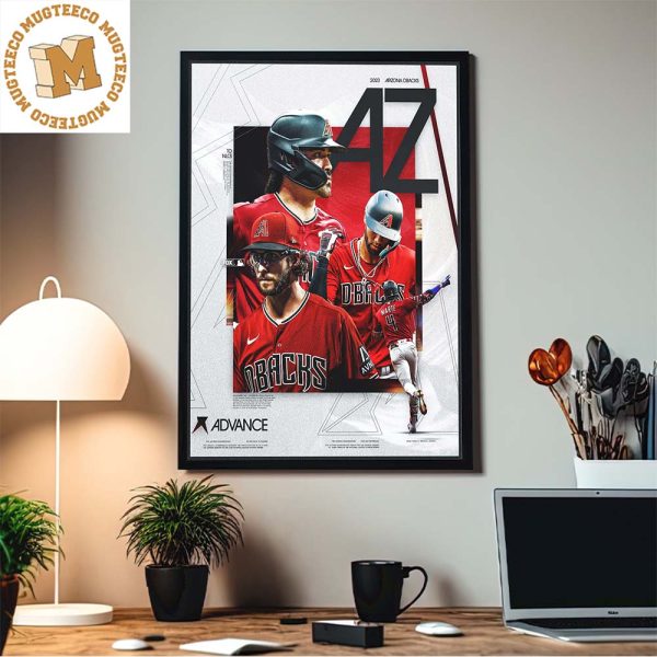 Congrats Arizona Diamondbacks For The First Time Since 2007 Are Headed To The NLCS MLB 2023 Home Decor Poster Canvas