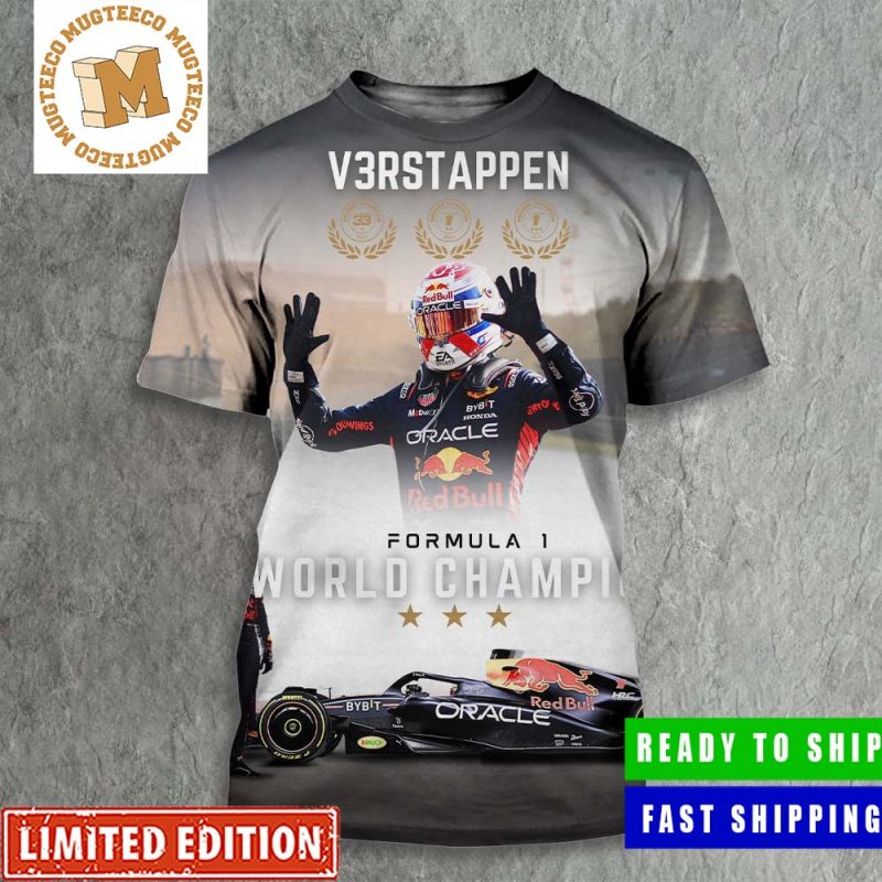 Max Verstappen is F1 world champion for a third time!