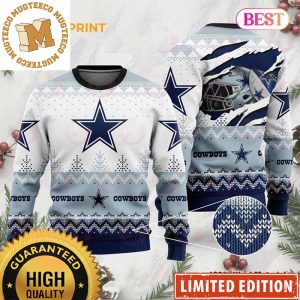 Dallas Cowboys Dream In Heart Custom Ugly Christmas Sweater