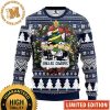 Dallas Cowboys Snowflakes Knitting Personalized Custom Name Ugly Christmas Sweater