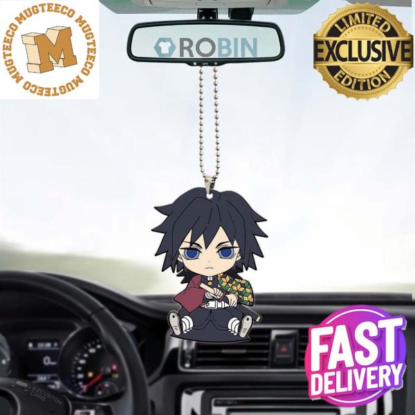 Demon Slayer Giyu Tomioka Christmas Car Decorations Ornament