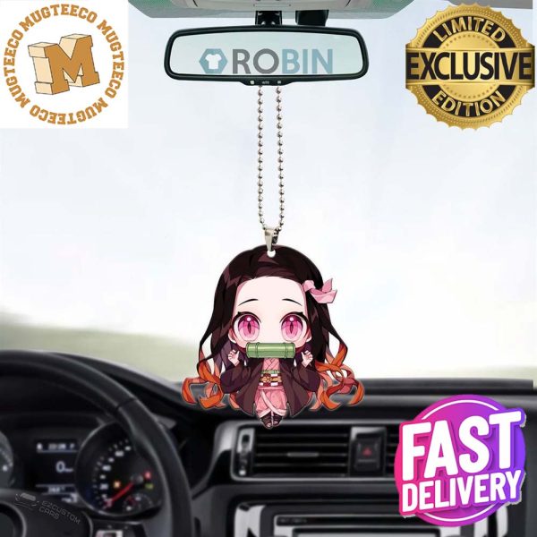 Demon Slayer Nezuko Xmas Gifts Car Decorations Ornament