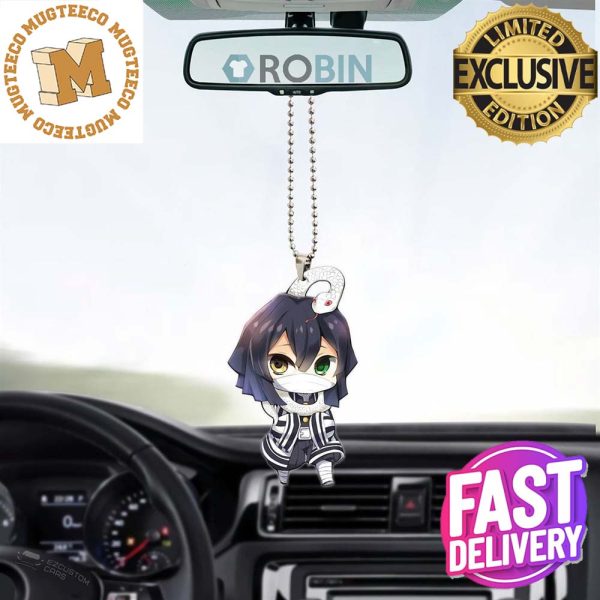 Demon Slayer Obanai Christmas Car Decorations Ornament