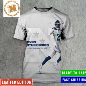 Devon Witherspoon Seattle Seahawks NFC Defensive Player Of The Week All Over Print Shirt