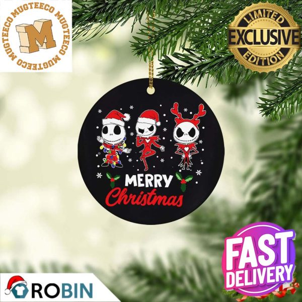 Disney Jack Skellington Nightmare Before Christmas Holiday Decorations Ornament