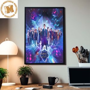 Doctor Who Celebrating 60 Years Over 800 Episodes Decorations Poster Canvas