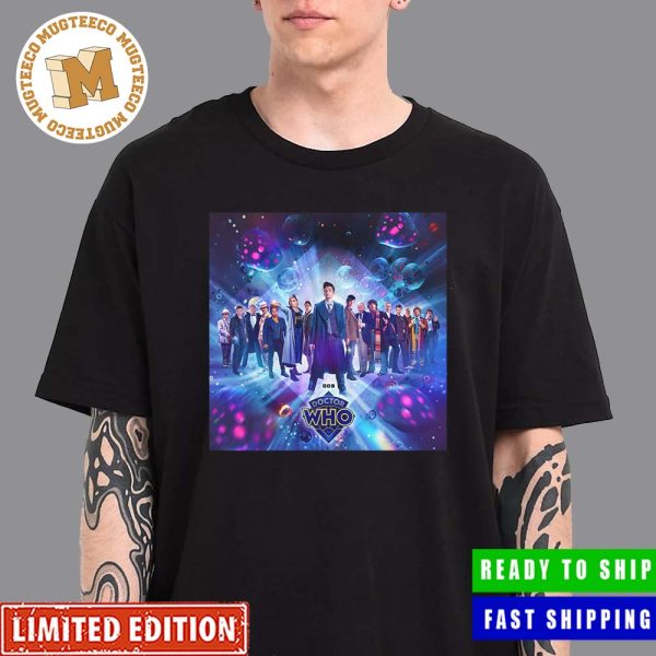 Doctor Who Celebrating 60 Years Over 800 Episodes Poster Unisex T-Shirt