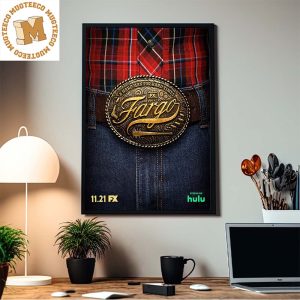 Fargo A Hard Man For Hard Times Stream On Hulu Home Decor Poster Canvas