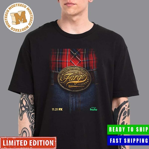 Fargo A Hard Man For Hard Times Stream On Hulu Poster Unisex T-Shirt