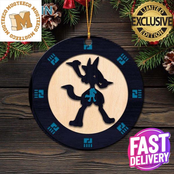 Fighter Pokemon Ornament Holiday Gifts Xmas Decorations Ornament