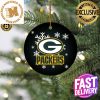 Green Bay Packers Baby Yoda NFL Holiday 2023 Christmas Decorations Ornament