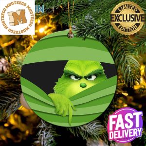 Grinch Hidden Stole The Christmas Holiday Gifts Xmas Decorations Ornament