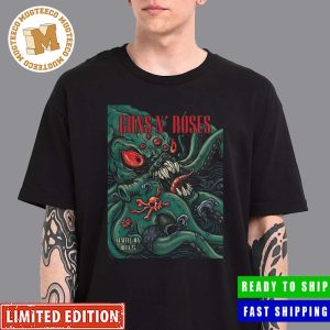Guns N Roses Seattle Event Show October 14 2023 The Kraken Poster Classic T-Shirt