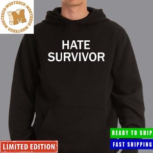 Hate Survivor Drake Labels Unisex Hoodie