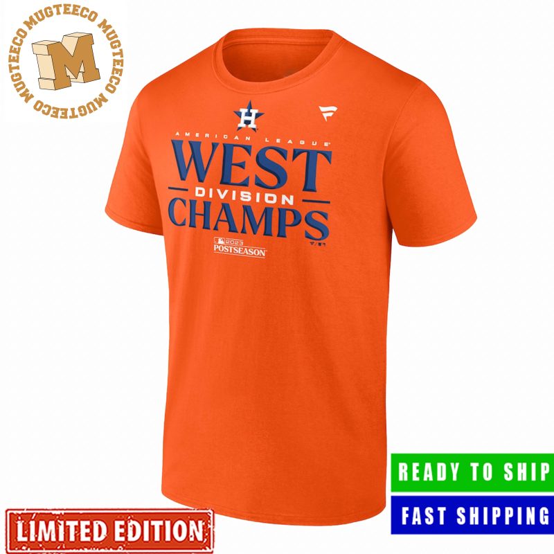 Congrats Houston Astros Are The MLB AL West Division Champions 2023 Poster  Unisex T-Shirt - Mugteeco