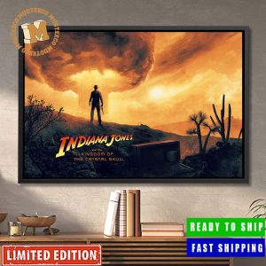 Indiana Jones And The Kingdom Of The Crystal Skull Home Decor Poster Canvas