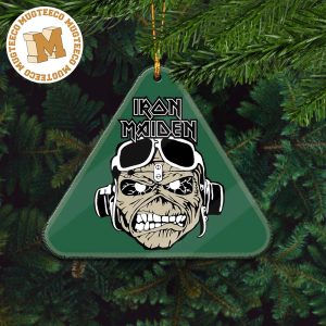 Iron Maiden Aces High Holiday Gifts Christmas Tree Ornament