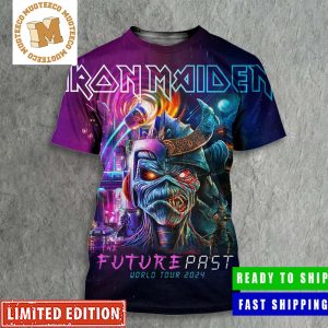 Iron Maiden Future Past World Tour 2024 Unisex T-Shirt All Over Print Shirt