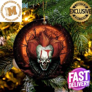 It Horror Movie Moonlight Personalized Christmas Tree Decorations Ornament