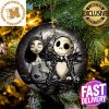 Jack And Sally Nightmare Before Christmas Love You To The Moon And Back Galaxy Personalized Christmas Decorations Ornament