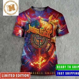 Judas Priest Invincible Shield Tour Europe 2024 Home Decor Poster