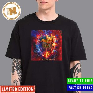 Judas Priest Invincible Shield New Album 2024 Cover Vintage T-Shirt