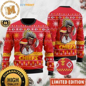 Kansas City Chiefs Arrowhead Chop Gifts For Fan 2023 Ugly Christmas Sweater