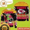 Kansas City Chiefs The Death Skull Gift For Fan Ugly Wool Sweater Christmas