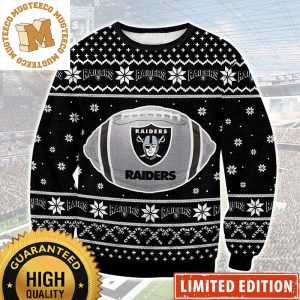 Las Vegas Raiders Football NFL Team 2023 Holiday Gifts Ugly Sweater Christmas