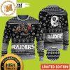 Las Vegas Raiders Not A Player I Just Crush A Lot Grey Ugly Christmas Sweater