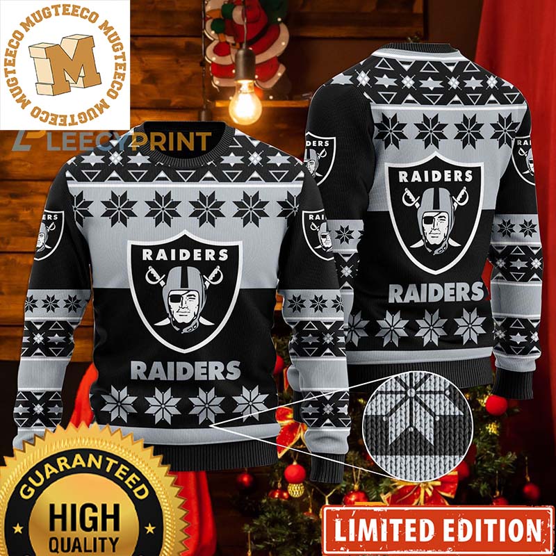 Las Vegas Raiders Football NFL Team 2023 Holiday Gifts Ugly Sweater  Christmas - Mugteeco