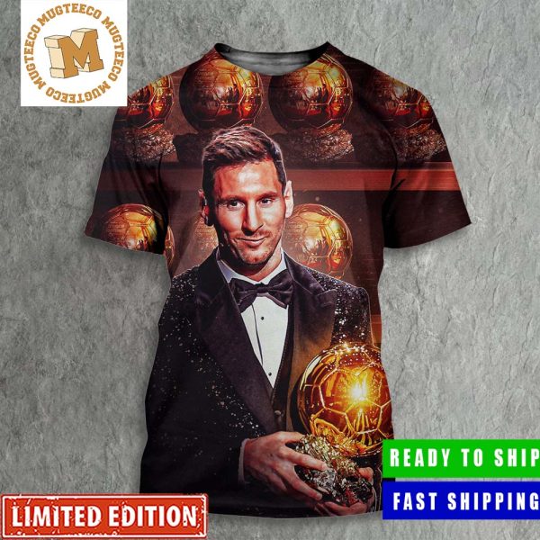 Lionel Messin Wins 8 Ballon D’Or The GOAT All Over Print Shirt