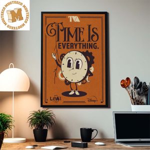 Loki Season 2 Miss Minutes Time Is Everything Decor Poster Canvas
