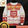 Grinch I Will Drink Lone Star Beer 2023 Xmas Gifts Funny Ugly Christmas Sweater